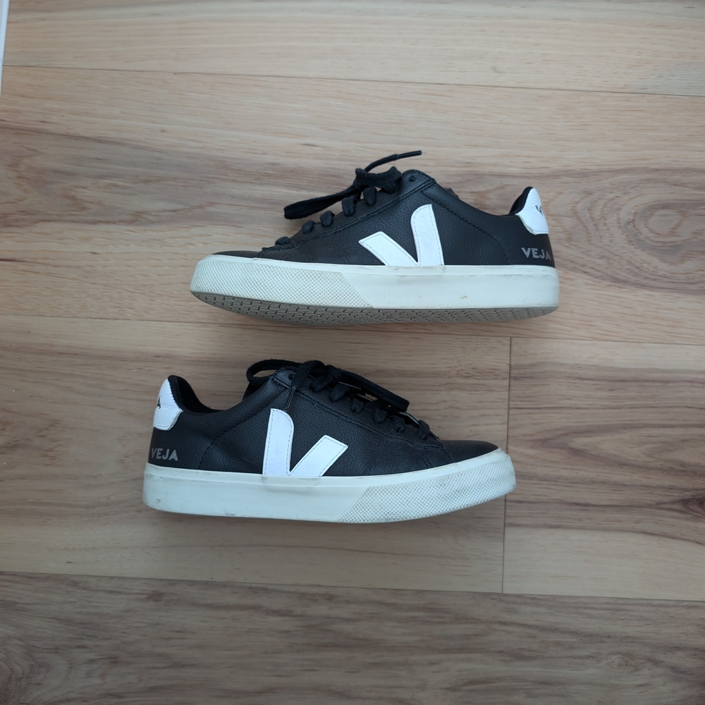 Veja Black and White Sneakers